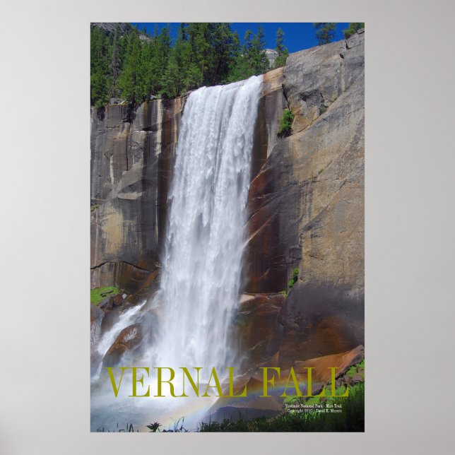 VERNAL FALL, Yosemite National Park ... Poster (Front)