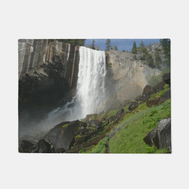 Vernal Falls I in Yosemite National Park Doormat (Front)