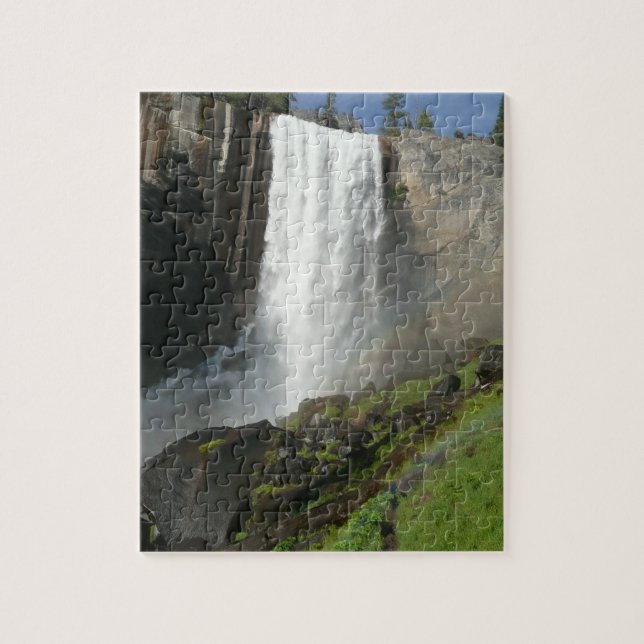 Vernal Falls I in Yosemite National Park Jigsaw Puzzle (Vertical)