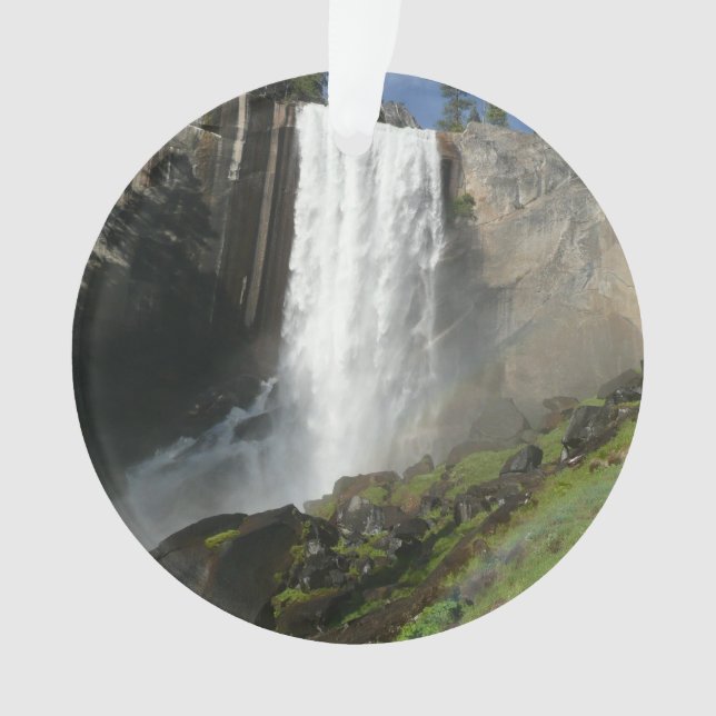 Vernal Falls I in Yosemite National Park Ornament (Front)