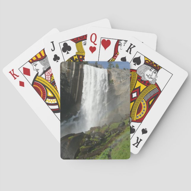 Vernal Falls I in Yosemite National Park Playing Cards (Back)