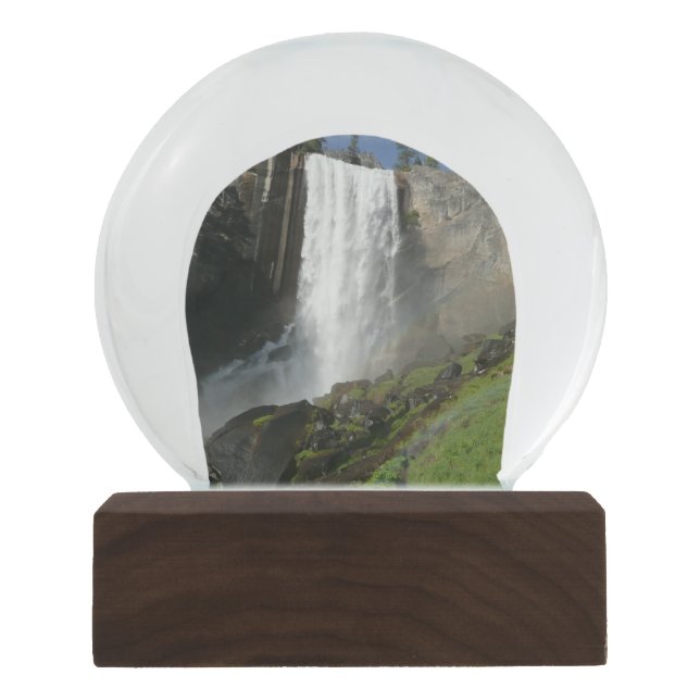 Vernal Falls I in Yosemite National Park Snow Globe (Front)