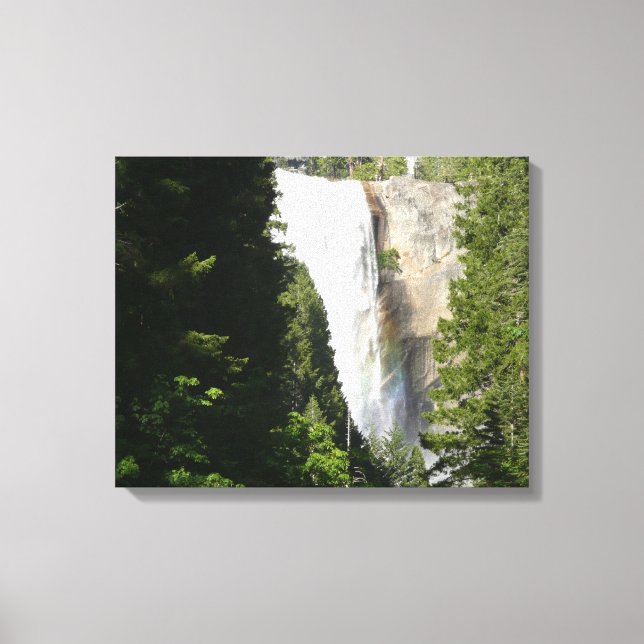 Vernal Falls II in Yosemite National Park Canvas Print (Front)