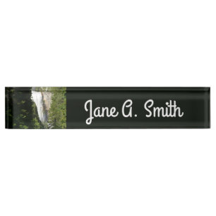 Vernal Falls II in Yosemite National Park Nameplate