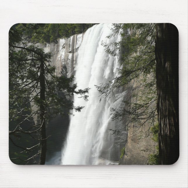 Vernal Falls III at Yosemite National Park Mouse Mat (Front)