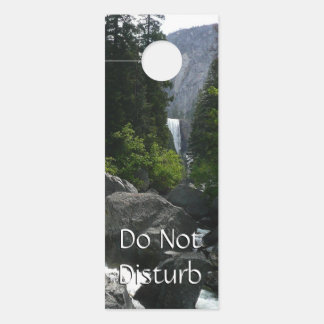 Vernal Falls in the Distance at Yosemite Door Hanger