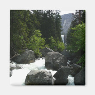 Vernal Falls in the Distance at Yosemite Magnet