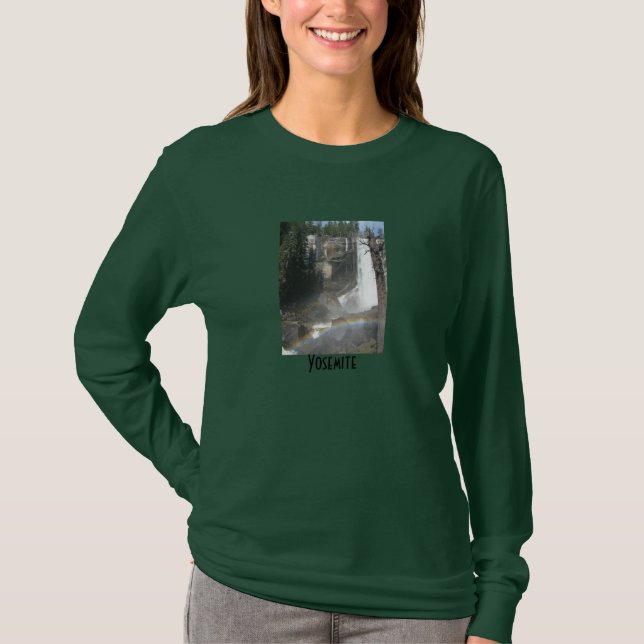 Vernal Falls Rainbow -Yosemite T-Shirt (Front)