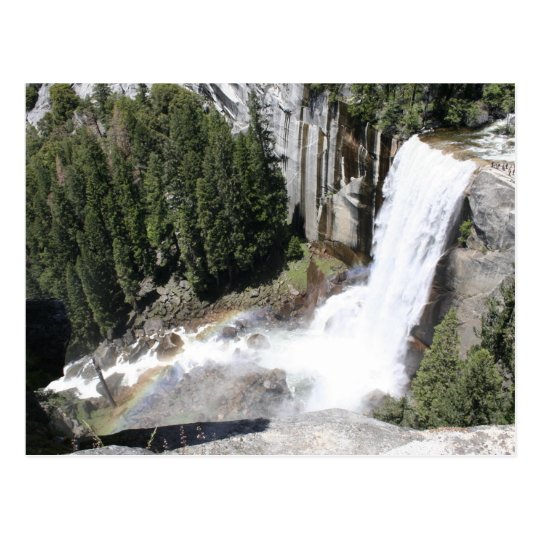 Vernal Falls, Yosemite National Park Postcard