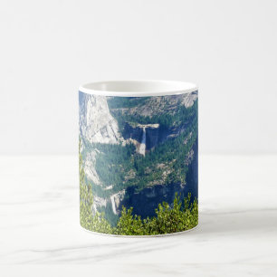 Vernal & Nevada Falls from Glacier Point, CA Coffee Mug