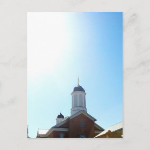 vernal utah lds mormon temple postcard