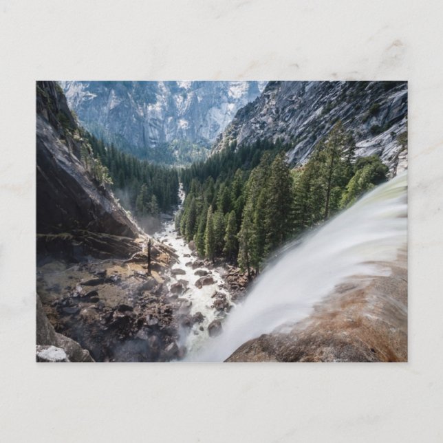 Vernall Fall and Mist Trail Postcard (Front)
