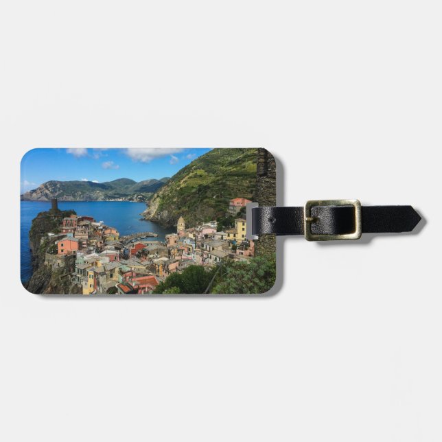 Vernazza, Cinque Terre, Italy, Europe Luggage Tag (Front Horizontal)
