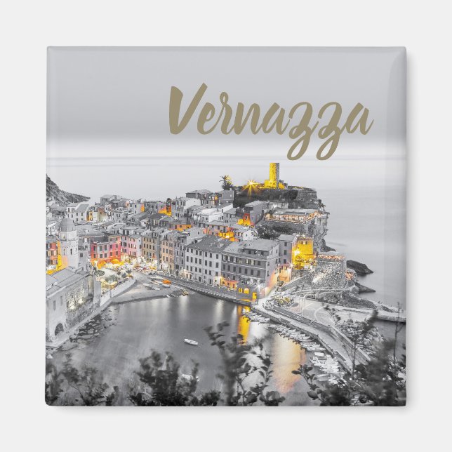 Vernazza Cinque Terre Liguria Italy Fine Art gift Magnet (Front)