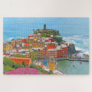 VERNAZZA  - Cinque Terre - panorama - Liguria - Jigsaw Puzzle