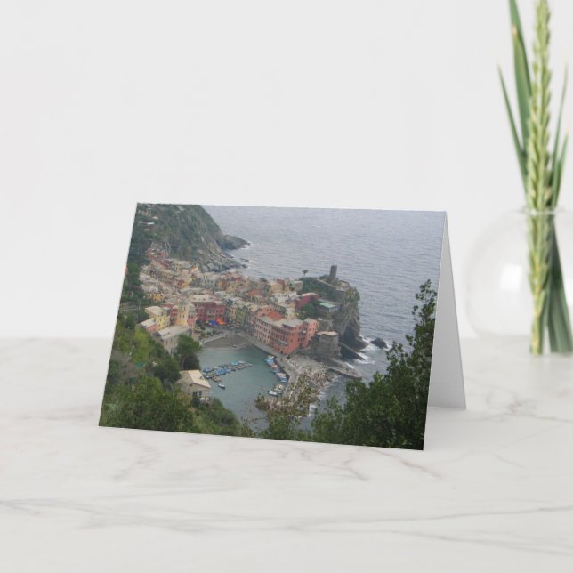 Vernazza Italy Card (Front)