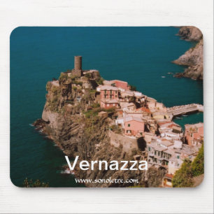 Vernazza Panoramic View Mousepad