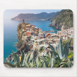 Vernazza town in the Cinque Terre Mouse Mat