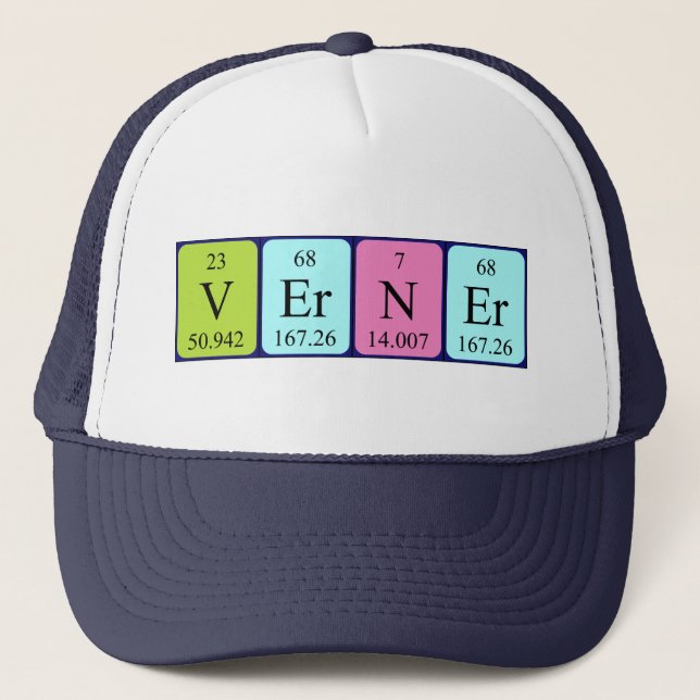 Verner periodic table name hat (Front)