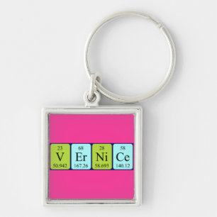 Vernice periodic table name keyring