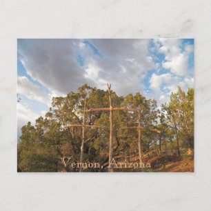 Vernon, Arizona Postcard