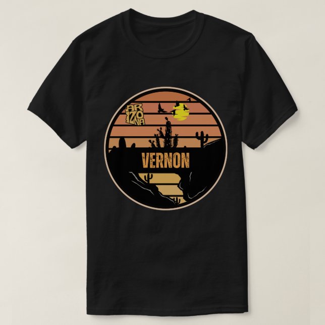 Vernon, Arizona T-Shirt (Design Front)