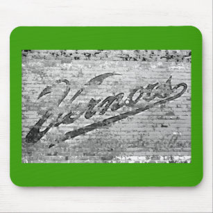 Vernors Wall - Ann Arbor, Michigan Mouse Mat