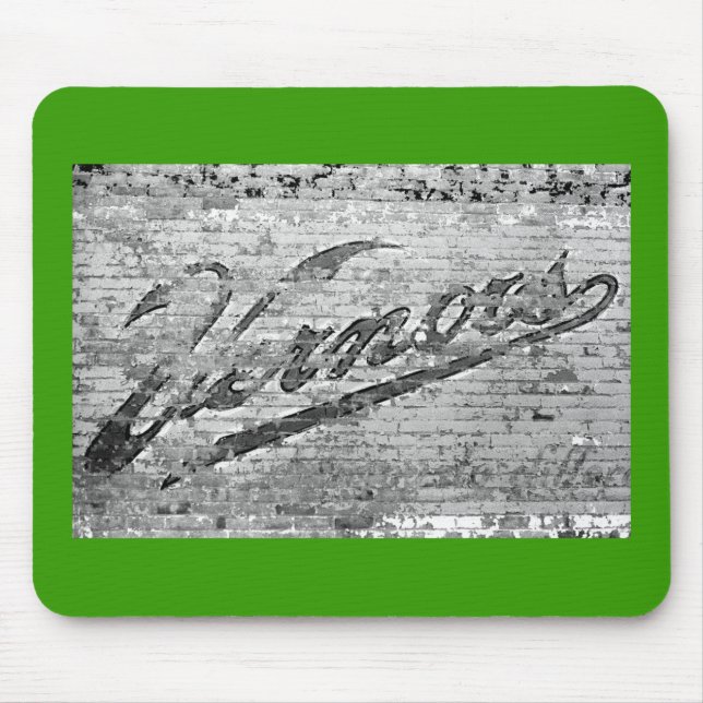 Vernors Wall - Ann Arbor, Michigan Mouse Mat (Front)