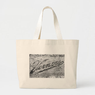 Vernors Wall Vintage Ann Arbor Michigan Large Tote Bag
