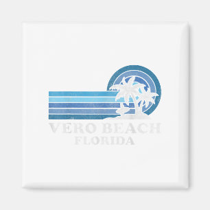 Vero Beach Florida Family Summer Vacation Vintage  Magnet