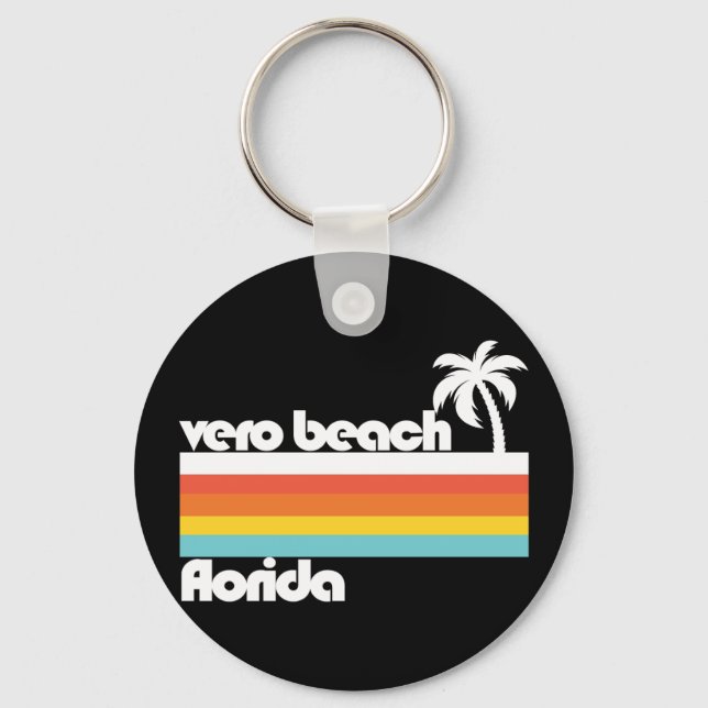 Vero Beach Florida Key Ring (Front)
