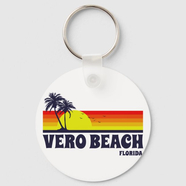 Vero Beach Florida Key Ring (Front)