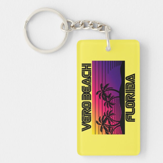Vero Beach Florida Key Ring (Front)