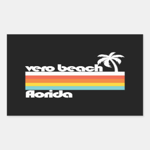 Vero Beach Florida Rectangular Sticker