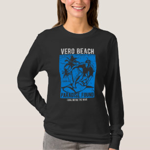 Vero Beach Florida Retro Distressed Style Souvenir T-Shirt