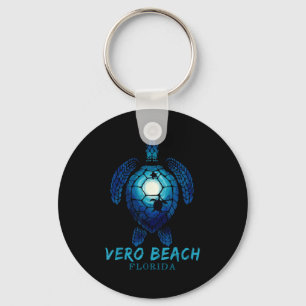 Vero Beach Florida Sea Turtle Beach Lover Ocean An Key Ring
