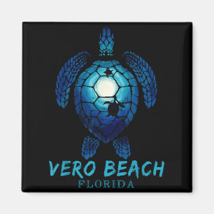 Vero Beach Florida Sea Turtle Beach Lover Ocean An Magnet