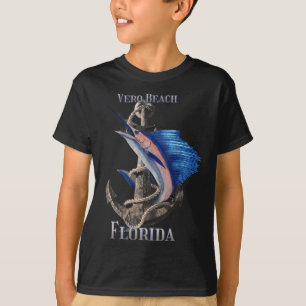 Vero Beach Florida Swordfish Marlin Ocean Fishing T-Shirt