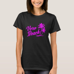 Vero Beach Florida Vintage Retro Distressed Souven T-Shirt