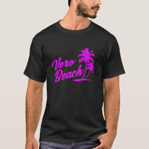 Vero Beach Florida Vintage Retro Distressed Souven T-Shirt