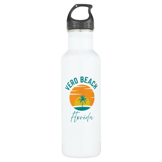 Vero Beach Water Bottle (Front)
