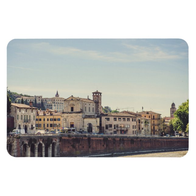 Verona architecture, Italy Magnet (Horizontal)