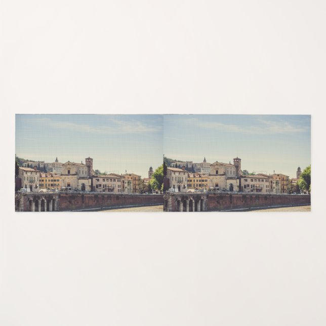 Verona architecture, Italy Yoga Mat (Front (Horizontal))