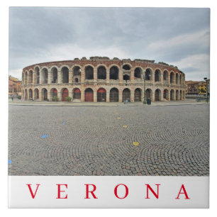 Verona Arena view ceramic tile