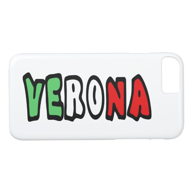 Verona Case-Mate iPhone Case (Back (Horizontal))