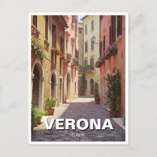 Verona Italy Travel Postcard