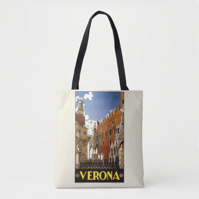 Verona Italy vintage travel bags (Front)