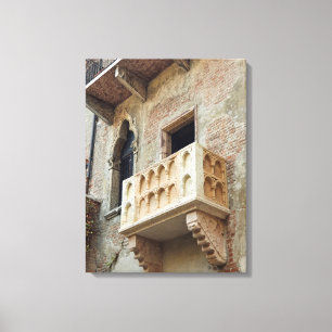 Verona Juliet Balcony view canvas print