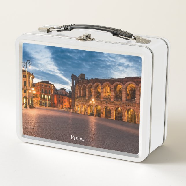 Verona Metal Lunch Box (Front)