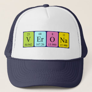 Verona periodic table name hat